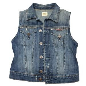 Hudson denim vest size XS